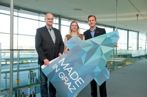 Wirtschaftskammer-Vizepräsident KR Benedikt Bittmann, Regionalstellen-Obfrau Mag. Sabine Wendlinger-Slanina, Regionalstellen-Leiter Mag. Viktor Larissegger. Foto: Fischer