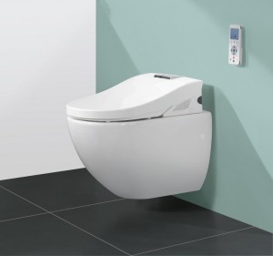 „ViClean Ultimate“ punktet mit umfassendem, intelligenten Funktionsspektrum und schicken Design. Foto: Villeroy & Boch