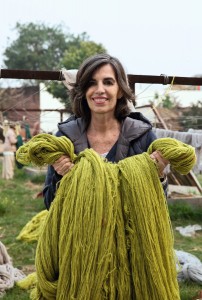 „Bei nanimarquina glauben wir, dass jede Farbe für ein Gefühl steht und dass jedes Gefühl seine eigene Farbe hat“, so Nani Marquina, Designerin und Inhaberin des Teppichproduzenten nanimarquina. Foto: © Bene AG