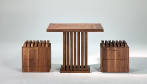 Der Design-Hocker Hedgehock von NOHrD sorgt für ergonomisches, dynamisches Sitzen. Foto: NOHrD