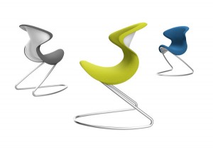 oyo von aeris punktet mit seinem Design by Martin Ballendat und bewegendem Sitzkomfort. © aeris