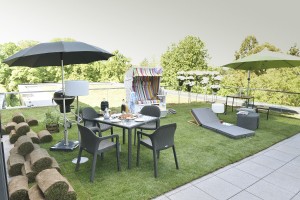 Die Outdoor-Area ist der „Hotspot“, der Sommer und die Trends sind da. © Koelnmesse