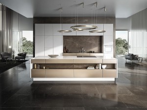 SieMatic punktet mit PURE. Die Stilwelt spricht eine minimalistische Formensprache. © SieMatic