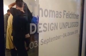 Eröffnet: Die Ausstellung "Thomas Feichtner / Design Unplugged" bei Bildraum 01. © WOHNDESIGNERS