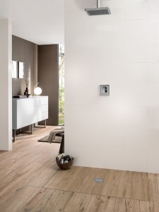 Für Individualität in der Dusche sorgen die Duschflächen Subway Infinity – insbesondere mit ViPrint. © Villeroy & Boch