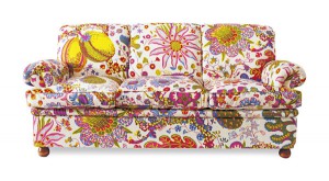 Josef Frank, Sofa, Stoffbezug Brazil, 1930er Jahre. © Svenskt Tenn, Stockholm, Schweden