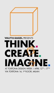 „Think. Create. Imagine.“ - mit einer interaktiven Rauminstallation unter diesem Motto lädt Vauth-Sagel beim „Salone“. © Vauth-Sagel