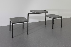 „There is no table for one“: Als „open design“-Projekt realisierte Christian Lutz gemeinsam mit Michael Bischinger einen spannenden Tisch. © Nikolaus Korab