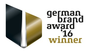 BORA erhält den „German Brand Award 2016“. © BORA