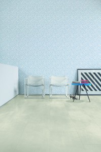 Cooles Boden-Design trifft heißen „Memphis“, Stil trifft Style mit Quick-Step. © Quick-Step/Unilin