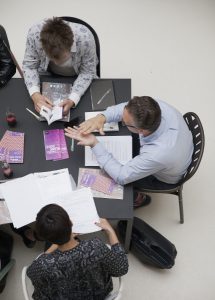 Vor kurzem trafen sich die Kreativen zu einem Workshop und erarbeiteten erste Themenkomplexe. © Verena Kathrein