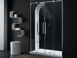 Die MONO Shower Unit, kreiert von Philipp Emmert (D) ermöglicht mit digitaler Schnittstelle eine präzise Echtzeit-Rückmeldung für Wasserverbrauch & Co.). © iF