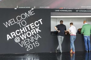 Welcome 2016: Die ARCHITECT@WORK lädt am 12. und 13. Oktober in die Stadthalle Wien. © ARCHITECT@WORK