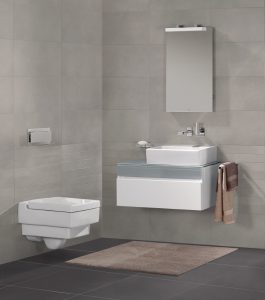 Ein echter Minimalist mit maximalem Komfort ist „Memento“. © Villeroy & Boch