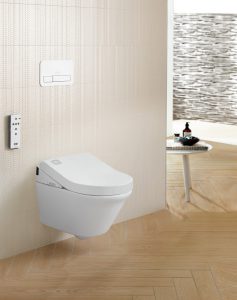 Formschön, effizient und hygienisch erweist sich ViClean U+ als revolutionäre Innovation. © Villeroy & Boch